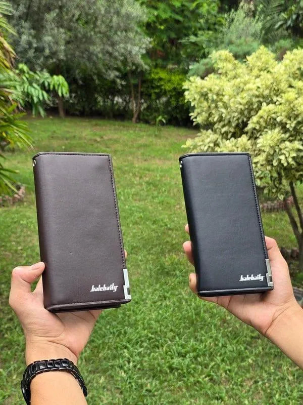 Men's Balebaily Leather Wallet 2 Pcs Buy 1 Get 1 Free